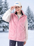 Women's Heated Fleece Vest – 9-Zone Intelligent Heating Thermal Vest for Winter Outdoor Comfort